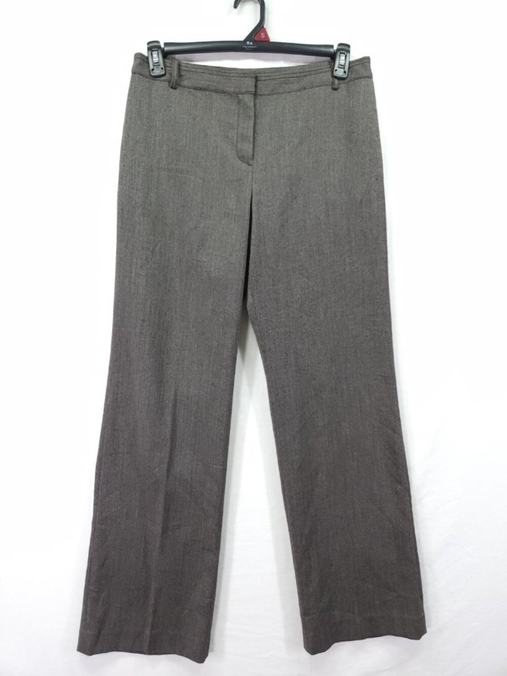Sigrid Olsen Womens 10 32x32 Modernist 00 Gray Wide Leg Dress Pants Trousers